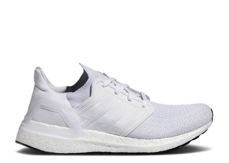 【 ADIDAS ULTRABOOST 20 'FOOTWEAR WHITE' / FOOTWEAR WHITE FOOTWEAR WHITE 】 アディダス 白色 ホワイト スニーカー メンズ