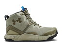 【 UNDER ARMOUR MICRO G VALSETZ MID 'KHAKI GREY TENT' / KHAKI GREY TENT 】 ミクロ ミッド 灰色 グレー カーキ アンダーアーマー スニーカー メンズ