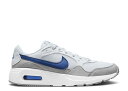 【 NIKE AIR MAX SC GS 'WHITE GAME ROYAL' / WHITE WOLF GREY GAME ROYAL 】 マックス ゲーム 白色 ホワイト 灰色 グレー エアマックス ゲームロイヤル 青 ブルー' ブルー ジュニア キッズ ベビー マタニティ ス(4)