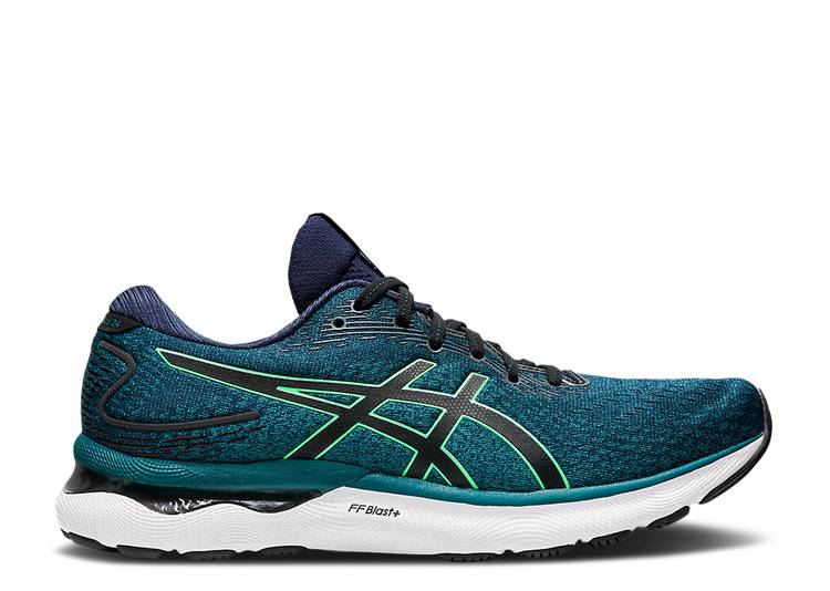 【 ASICS GEL NIMBUS 24 'VELVET PINE NEW LEAF' / VELVET PINE NEW LEAF 】 スニーカー メンズ アシックス