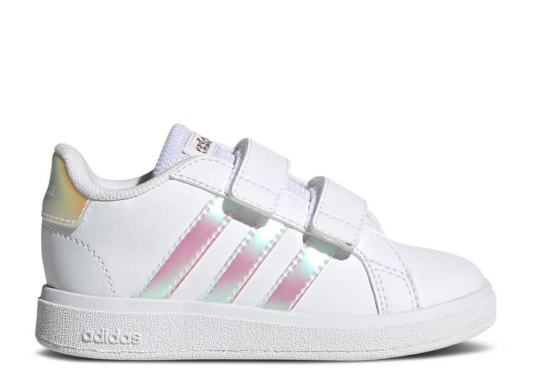  ADIDAS GRAND COURT 2.0 I 'WHITE IRIDESCENT' / CLOUD WHITE IRIDESCENT...