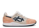 【 ASICS GEL LYTE 3 OG 'COLORED TOE PACK - BAKEDPINK' / BAKEDPINK FRENCH BLUE 】 青色 ブルー スニーカー メンズ アシックス