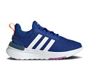 【 ADIDAS RACER TR21 J 'ROYAL BLUE WHITE' / ROYAL BLUE CLOUD WHITE BEAM 】 アディダス 青色 ブルー 白色 ホワイト ジュニア キッズ ベビー マタニティ スニーカー