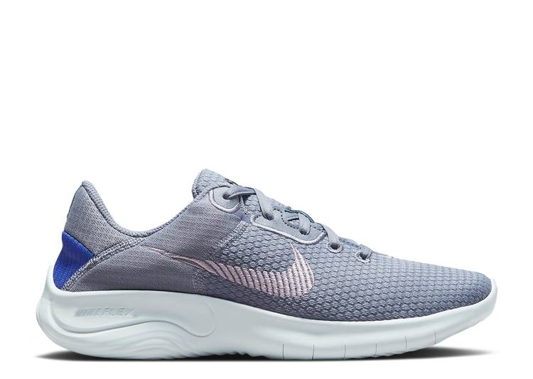 ナイキ カジュアル ファッション スニーカー 【 NIKE WMNS FLEX EXPERIENCE RUN 11 NEXT NATURE 'ASHEN SLATE DOLL' / ASHEN SLATE MEDIUM BLUE BLACK 】 エクスペリエンス ラン 青色 ブルー 黒色 ブラック スニーカー レディース ナイキ