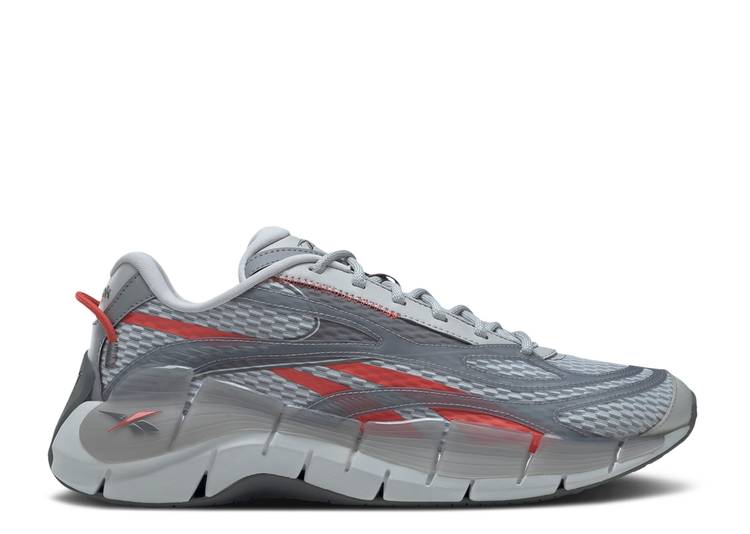 【 REEBOK ZIG KINETICA 2.5 'GREY RHODONITE' / PURE GREY 4 PURE GREY 6 】 リーボック ジグ ピュア 灰色 グレー スニーカー メンズ