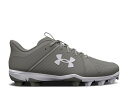 【 UNDER ARMOUR LEADOFF LOW RM 'BASEBALL GREY' / BASEBALL GREY WHITE 】 ベースボール 灰色 グレー 白色 ホワイト アンダーアーマー スニーカー メンズ
