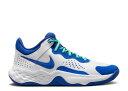 【 NIKE FLY.BY MID 3 'WHITE GAME ROYAL' / WHITE GREEN GLOW GAME ROYAL 】 ミッド ゲーム 白色 ホワイト 緑 グリーン ゲームロイヤル 青 ブルー' ブルー スニーカー メンズ ナイキ