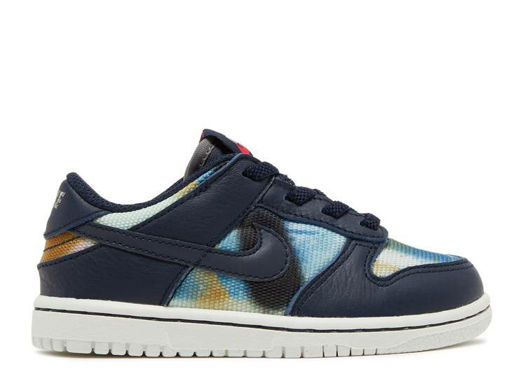  NIKE DUNK LOW SE TD 'GRAFFITI PACK - OBSIDIAN' / OBSIDIAN SUMMIT WHI...