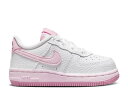 【 NIKE FORCE 1 TD 'WHITE PINK FOAM' / WHITE ELEMENTAL PINK MEDIUM SOFT PINK PINK FOAM 】 ピンク 白色 ホワイト ベビー ナイキ