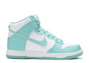 【 NIKE DUNK HIGH 07 GS 'ISLAND GREEN' / ISLAND GREEN WHITE-ISLAND GREEN 】 ダンク ハイ 緑 グリーン ダンクハイ ジュニア キッズ ベビー マタニティ スニーカー ナイキ