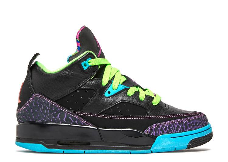 【 AIR JORDAN JORDAN SON OF MARS LOW GS / BLACK CLUB PINK GAMMA BLUE 】 ナイキ 黒色 ブラック クラブ ピンク 青色 ブルー エアジョーダン ジュニア キッズ ベビー マタニティ スニーカー