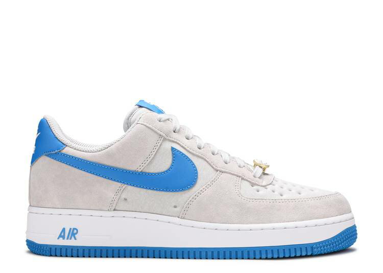 y NIKE AIR FORCE 1 '07 LV8 EMB 'GREY FOG LIGHT PHOTO BLUE' / GREY FOG LIGHT PHOTO BLUE WHITE z DF O[ F u[ F zCg GAtH[X Xj[J[ Y iCL