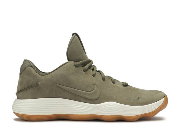 【 NIKE HYPERDUNK 2017 LOW PREMIUM 'OLIVE GUM' / OLIVE WHITE GUM LIGHT BROWN 】 ハイパーダンク プレミアム オリーブ 白色 ホワイト 茶色 ブラウン スニーカー メンズ ナイキ