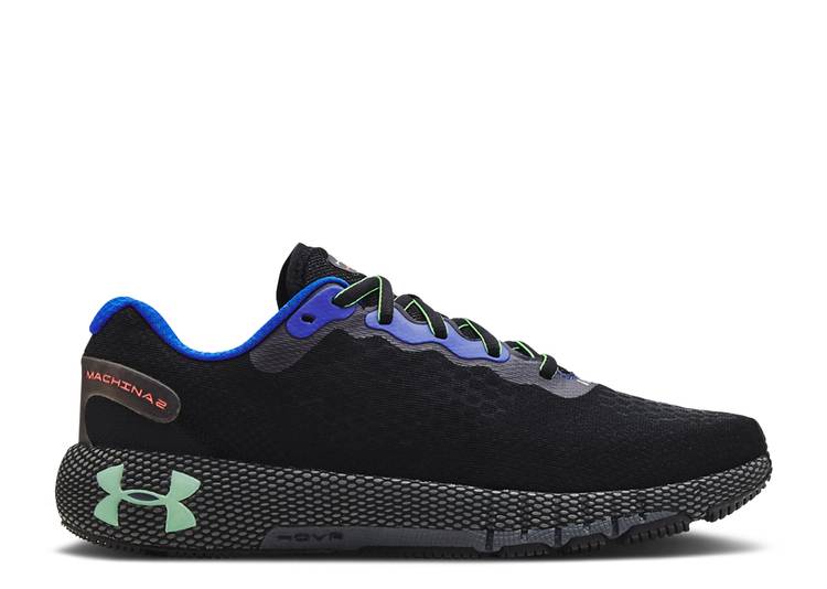 y UNDER ARMOUR HOVR MACHINA 2 'BLACK PITCH GREY' / BLACK PITCH GREY z F ubN DF O[ A_[A[}[ Xj[J[ Y