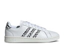 【 ADIDAS WMNS GRAND COURT 'ZEBRA' / CLOUD WHITE CLOUD WHITE CRYSTAL 】 アディダス グランド...