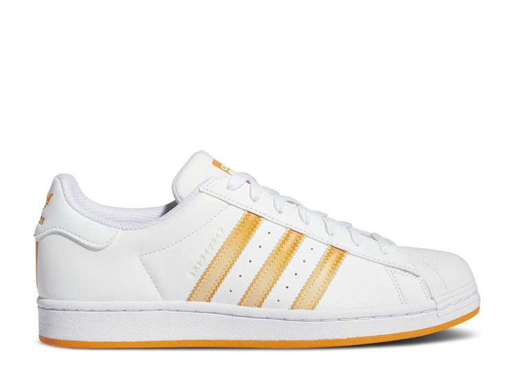 �� ADIDAS SUPERSTAR 'WHITE ORANGE RUSH' / CLOUD WHITE ORANGE RUSH ACID �� ���ǥ����� �����ѡ������� �� ����� �� �ۥ磻�� ��å��� ���ˡ����� ���