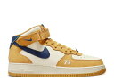 【 NIKE AIR FORCE 1 MID 'PARIS' / POLLEN BLUE VOID CASHMERE GREEN 】 ミッド 青色 ブルー 緑 ...