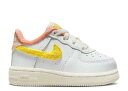 y NIKE FORCE 1 LV8 TD 'WHITE YELLOW STRIKE' / WHITE PHANTOM PEARL WHITE z F CG[ F zCg p[ xr[ iCL