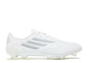 【 ADIDAS ADIZERO F50 4 LEATHER FG 039 WHITE SILVER METALLIC 039 / CLOUD WHITE SILVER METALLIC 】 アディダス アディゼロ レザー 銀色 シルバー 白色 ホワイト スニーカー メンズ