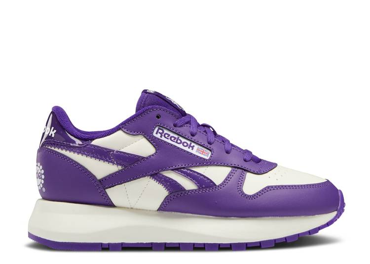 【 REEBOK POPSICLE X WMNS CLASSIC LEATHER SP 'PURPLE EMPEROR' / PURPLE EMPEROR CHALK PURPLE 】 リーボック クラシック レザー 紫 パープル スニーカー レディース