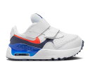 【 NIKE AIR MAX SYSTM TD 'WHITE MIDNIGHT NAVY' / WHITE MIDNIGHT NAVY GAME ROYAL BRIGHT CRIMSON 】 マックス 白色 ホワイト 紺色 ネイビー ゲーム クリムゾン エアマックス ゲームロイヤル 青 ブルー ベビー ナイキ