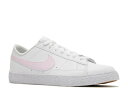 【 NIKE BLAZER LOW GS 'WHITE PINK FOAM' / WHITE PINK FOAM 】 ブレイザー ピンク 白色 ホワイト ジュニア キッズ ベビー マタニティ スニーカー ナイキ 2