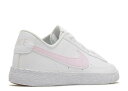 【 NIKE BLAZER LOW GS 'WHITE PINK FOAM' / WHITE PINK FOAM 】 ブレイザー ピンク 白色 ホワイト ジュニア キッズ ベビー マタニティ スニーカー ナイキ 3