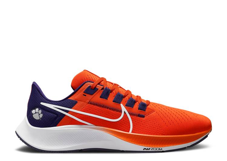 【 NIKE AIR ZOOM PEGASUS 38 'CLEMSON' / UNIVERSITY ORANGE NEW ORCHID 】 ズーム ペガサス 橙 オレンジ ズームペガサス スニーカー メンズ ナイキ