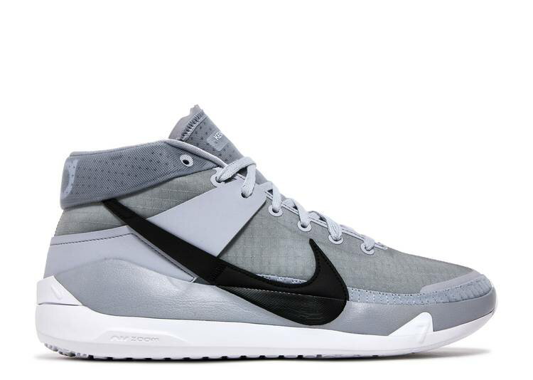 【 NIKE KD 13 TB 'WOLF GREY' / WOLF GREY BLACK WHITE 】 サーティーン 灰色 グレー 黒色 ブラック 白色 ホワイト スニーカー メンズ ナイキ
