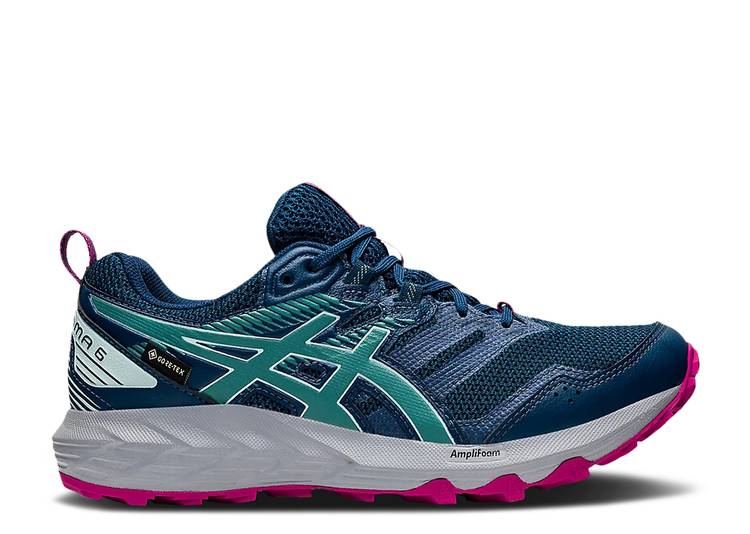 【 ASICS WMNS GEL SONOMA 6 GTX 'MAKO BLUE SAGE' / MAKO BLUE SAGE 】 青色 ブルー スニーカー レディース アシックス