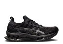 【 ASICS WMNS KINSEI BLAST 'TRIPLE BLACK' / BLACK BLACK 】 ブラスト 黒色 ブラック スニーカー レディース アシックス