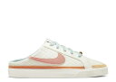 【 NIKE WMNS COURT LEGACY MULE 'SAIL LIGHT MADDER ROOT' / SAIL SAIL WORN BLUE LIGHT 】 コート レガシー 青色 ブルー スニーカー レディース ナイキ