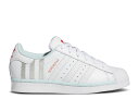 【 ADIDAS SUPERSTAR J 'WHITE ALMOST BLUE' / CLOUD WHITE CLOUD WHITE ALMOST 】 アディダス スーパースター 白色 ホワイト ジュニア キッズ ベビー マタニティ スニーカー(4)