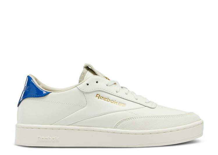 【 REEBOK WMNS CLUB C CLEAN 'CHALK VECTOR BLUE' / CHALK CHALK VECTOR BLUE 】 リーボック クラブ 青色 ブルー スニーカー レディース