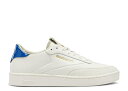 【 REEBOK WMNS CLUB C CLEAN 'CHALK VECTOR BLUE' / CHALK CHALK VECTOR BLUE 】 リーボック クラブ 青色 ブルー スニーカー レディース