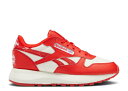 リーボック レザースニーカー レディース 【 REEBOK POPSICLE X WMNS CLASSIC LEATHER SP 'INSTINCT RED' / INSTINCT RED CHALK INSTINCT RED 】 リーボック クラシック レザー インスティンクト 赤 レッド スニーカー レディース