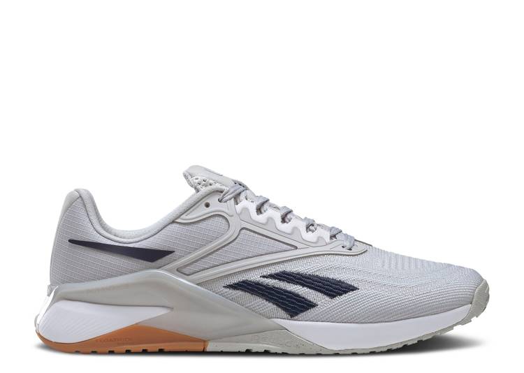 【 REEBOK WMNS NANO X2 'PURE GREY GUM' / PURE GREY FOOTWEAR WHITE RUBBER 】 リーボック ナノ 灰色 グレー ピュア 白色 ホワイト ラバー スニーカー レディース