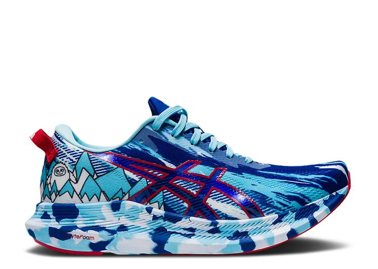 【 ASICS WMNS NOOSA TRI 13 'BLUE OCEAN DECAY' / ASICS BLUE OCEAN DECAY 】 サーティーン 青色 ブルー スニーカー レディース アシックス