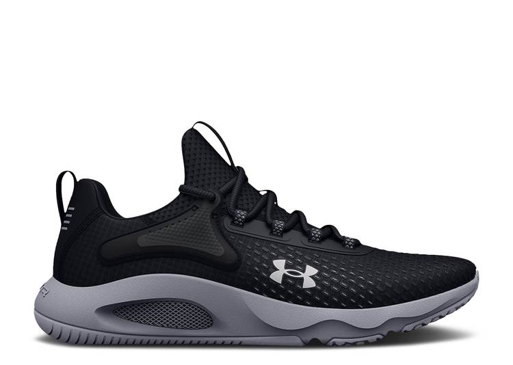 y UNDER ARMOUR HOVR RISE 4 'BLACK MOD GREY' / BLACK MOD GREY z CY F ubN DF O[ A_[A[}[ Xj[J[ Y