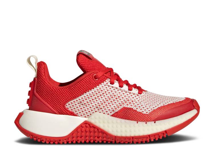 【 ADIDAS LEGO X SPORT PRO J 'RED OFF WHITE' / RED OFF WHITE SHOCK BLUE 】 アディダス プロ 赤 レッド 白色 ホワイト ショック 青色 ブルー ジュニア キッズ ベビー マタニティ スニーカー