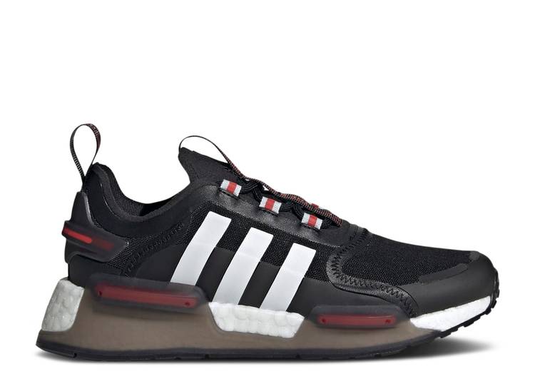 楽天スニケス【 ADIDAS NMD_V3 J 'BLACK WHITE' / CORE BLACK CORE BLACK CLOUD 】 アディダス コア 黒色 ブラック ジュニア キッズ ベビー マタニティ スニーカー