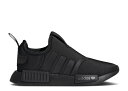 【 ADIDAS NMD 360 J 'BLACK SILVER METALLIC' / CORE BLACK SILVER METALLIC CLOUD WHITE 】 アディダス 銀色 シルバー コア 黒色 ブラック 白色 ホワイト ジュニア キッズ ベビー マタニティ スニーカー