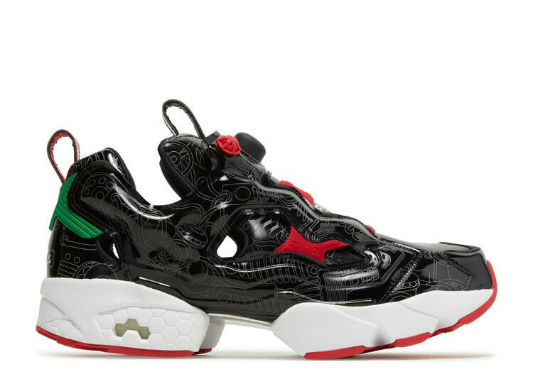 【 REEBOK BAIT X ASTRO BOY INSTAPUMP FURY 95 'BLUEPRINT' / CORE BLACK FOOTWEAR WHITE GLEN 】 リーボック ベイト コア 黒色 ブラック 白色 ホワイト インスタポンプフューリー スニーカー メンズ