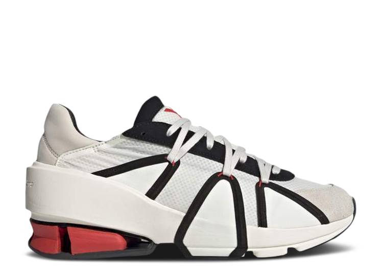 y ADIDAS Y-3 SUKUI 3 'OFF WHITE BLACK' / OFF WHITE BLACK RED z AfB_X F zCg F ubN  bh Xj[J[ Y