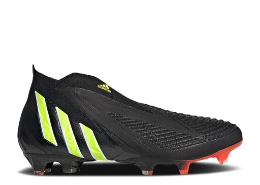 【 ADIDAS PREDATOR EDGE+ FG 'BLACK TEAM SOLAR YELLOW' / CORE BLACK TEAM SOLAR YELLOW 】 アディダス プレデター チーム コア 黒色 ブラック 黄色 イエロー スニーカー メンズ 【 ADIDAS PREDATOR EDGE+ FG 'BLACK TEAM SOLAR YELLOW' / CORE BLACK TEAM SOLAR YELLOW 】 アディダス プレデター チーム コア 黒色 ブラック 黄色 イエロー スニーカー メンズ