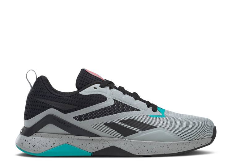 【 REEBOK NANOFLEX V2 'GREY CLASSIC TEAL' / CORE BLACK PURE GREY CLASSIC 】 リーボック クラシック コア 黒色 ブラック ピュア 灰色 グレー スニーカー メンズ