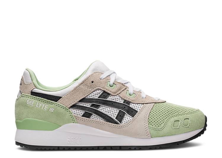 【 ASICS GEL LYTE 3 OG 'COLORED TOE PACK - JADE' / JADE OBSIDIAN GREY 】 翡翠 ジェード 灰色 グレー スニーカー メンズ アシックス