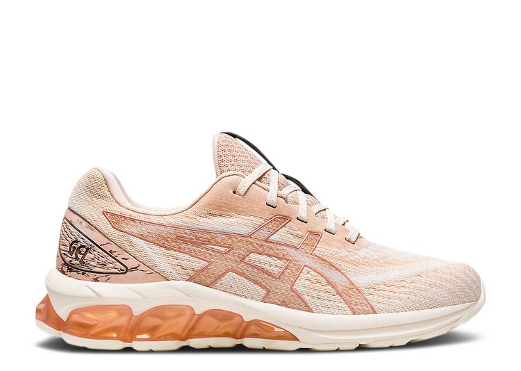 【 ASICS WMNS GEL QUANTUM 180 7 'BISQUE ROSE GOLD' / BISQUE ROSE GOLD 】 ローズ ゴールド スニーカー レディース アシックス