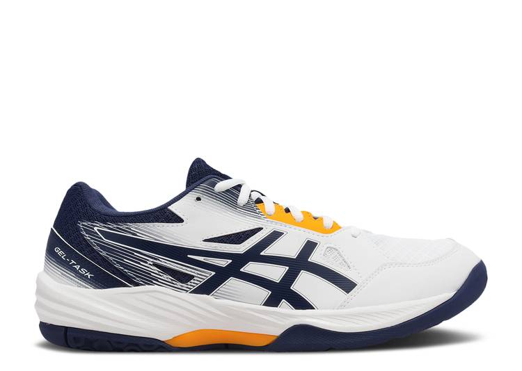 【 ASICS GEL TASK 3 'WHITE DEEP OCEAN' / WHITE DEEP OCEAN 】 ディープ 白色 ホワイト スニーカー メン...