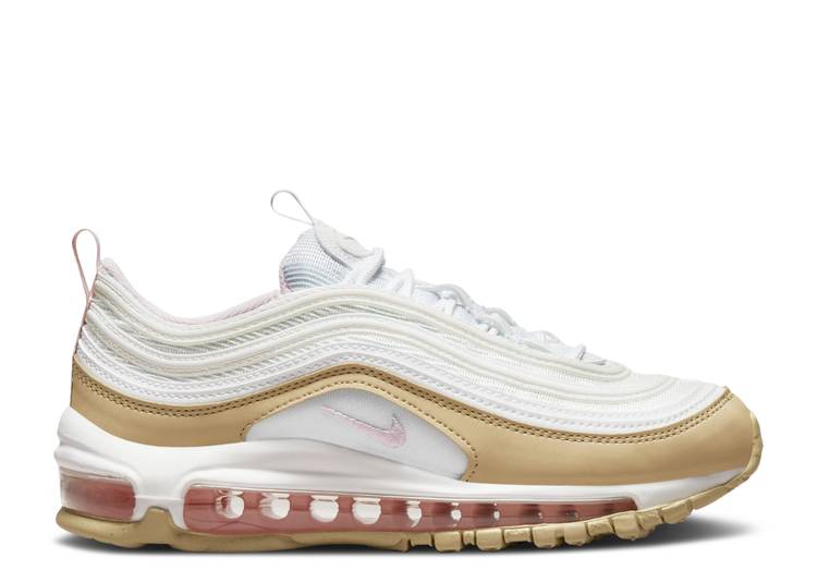 Nike air max 97 pink gold on sale